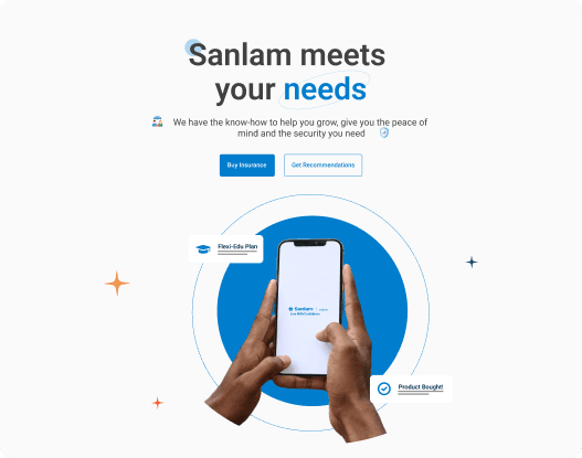 SANLAM INSURANCE WEBSITE.