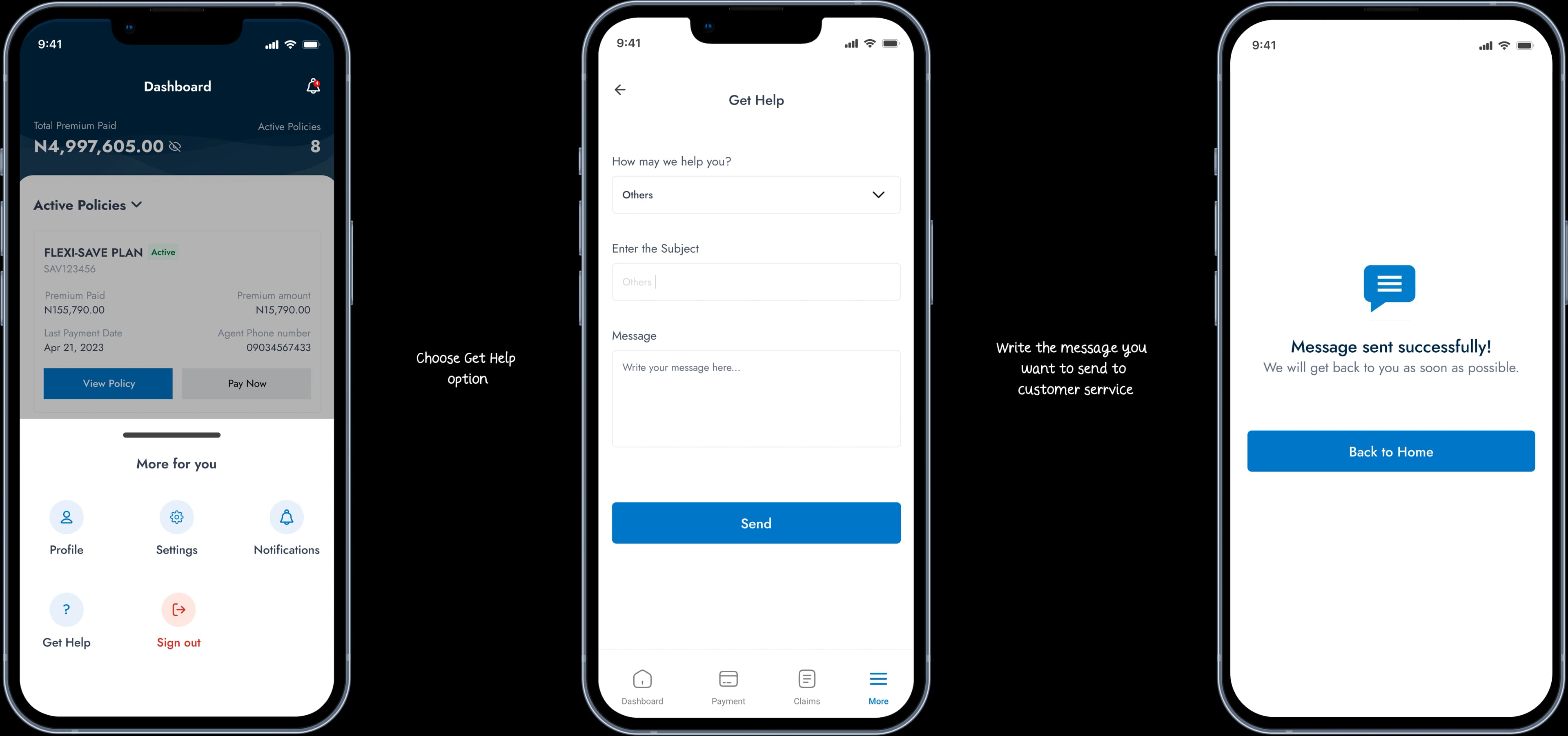 Get help flow 2